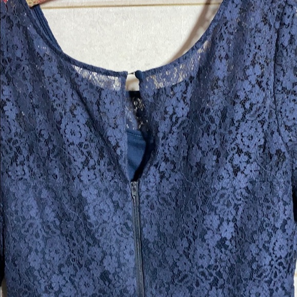 Miami; Midnight Blue; Midi; Shift Dress; L - Picture 5 of 7